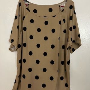 Cotton polka dot pants set. Never worn. Size XL